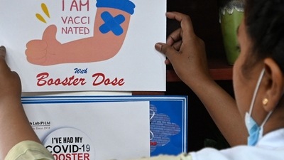 Indians can take precaution dose 3 months after second jab if travelling abroad (Photo by Money SHARMA/AFP) Indians can take precaution dose 3 months after second jab if travelling abroad (Photo by Money SHARMA/AFP)