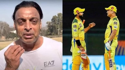 Shoaib Akhtar; Ravindra Jadeja and MS Dhoni