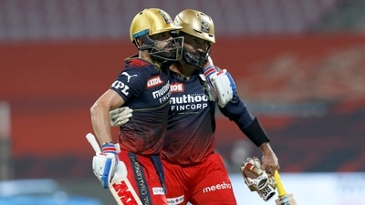Dinesh Karthik and Virat Kohli of Royal Challengers Bangalore (PTI) Dinesh Karthik and Virat Kohli of Royal Challengers Bangalore (PTI)
