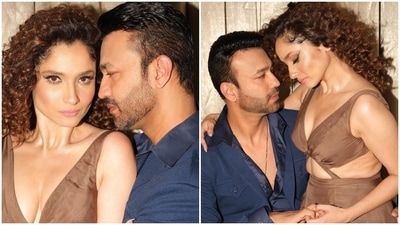 Ankita Lokhande and her husband Vicky Jain recently attended the success bash of the reality TV show Lock Upp in Mumbai. The event saw many stars in attendance, including Kangana Ranaut, Ekta Kapoor, Tejasswi Parkash, Karan Kundrra, and Munawar Faruqui among others. Paparazzi clicked all the stars outside the venue, and soon the photos immediately went viral. Fans even loved Ankita's head-turning look for the occasion. (Instagram/@ankitalokhande ) Ankita Lokhande and her husband Vicky Jain recently attended the success bash of the reality TV show Lock Upp in Mumbai. The event saw many stars in attendance, including Kangana Ranaut, Ekta Kapoor, Tejasswi Parkash, Karan Kundrra, and Munawar Faruqui among others. Paparazzi clicked all the stars outside the venue, and soon the photos immediately went viral. Fans even loved Ankita's head-turning look for the occasion. (Instagram/@ankitalokhande )