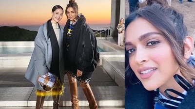 Deepika Padukone in California.&nbsp;