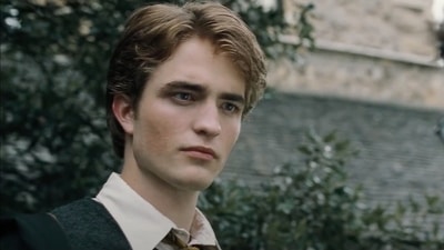 Robert Pattinson shot to fame as Cedric Diggory in Harry Potter and the Goblet of Fire. Robert Pattinson shot to fame as Cedric Diggory in Harry Potter and the Goblet of Fire.