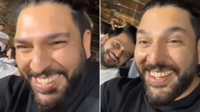 Yuvraj Singh pulled Suresh Raina's leg over CSK's batting collapse. (Instagram) Yuvraj Singh pulled Suresh Raina's leg over CSK's batting collapse. (Instagram)
