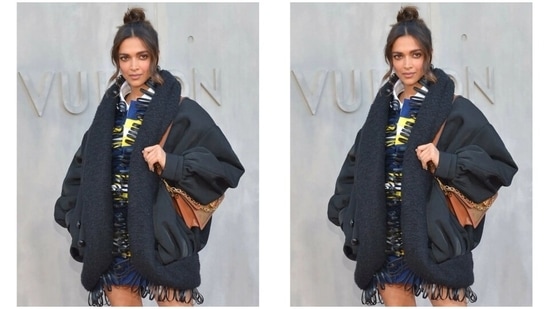 Deepika Padukone in oversized jacket and thigh-high boots stuns at Louis  Vuitton Cruise Show - India Today