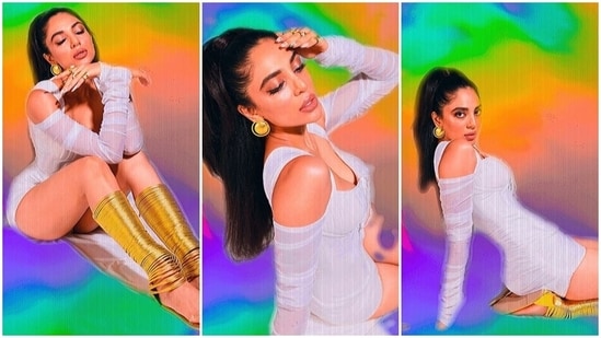 Sobhita serves disco glamour vibes in these pictures.&nbsp;(Instagram)