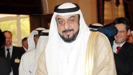UAE President Sheikh Khalifa died Friday, May 13, 2022, the government's state-run news agency announced in a brief statement. He was 73. (AP Photo/WAM, File)