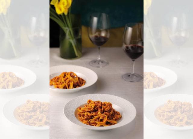 Other special Adriano dishes include the lamb bolognese fettuccine Other special Adriano dishes include the lamb bolognese fettuccine