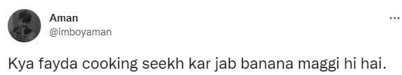 A tweet posted on Twitter under the trend ‘Kya fayda’. (Twitter/@imboyaman)