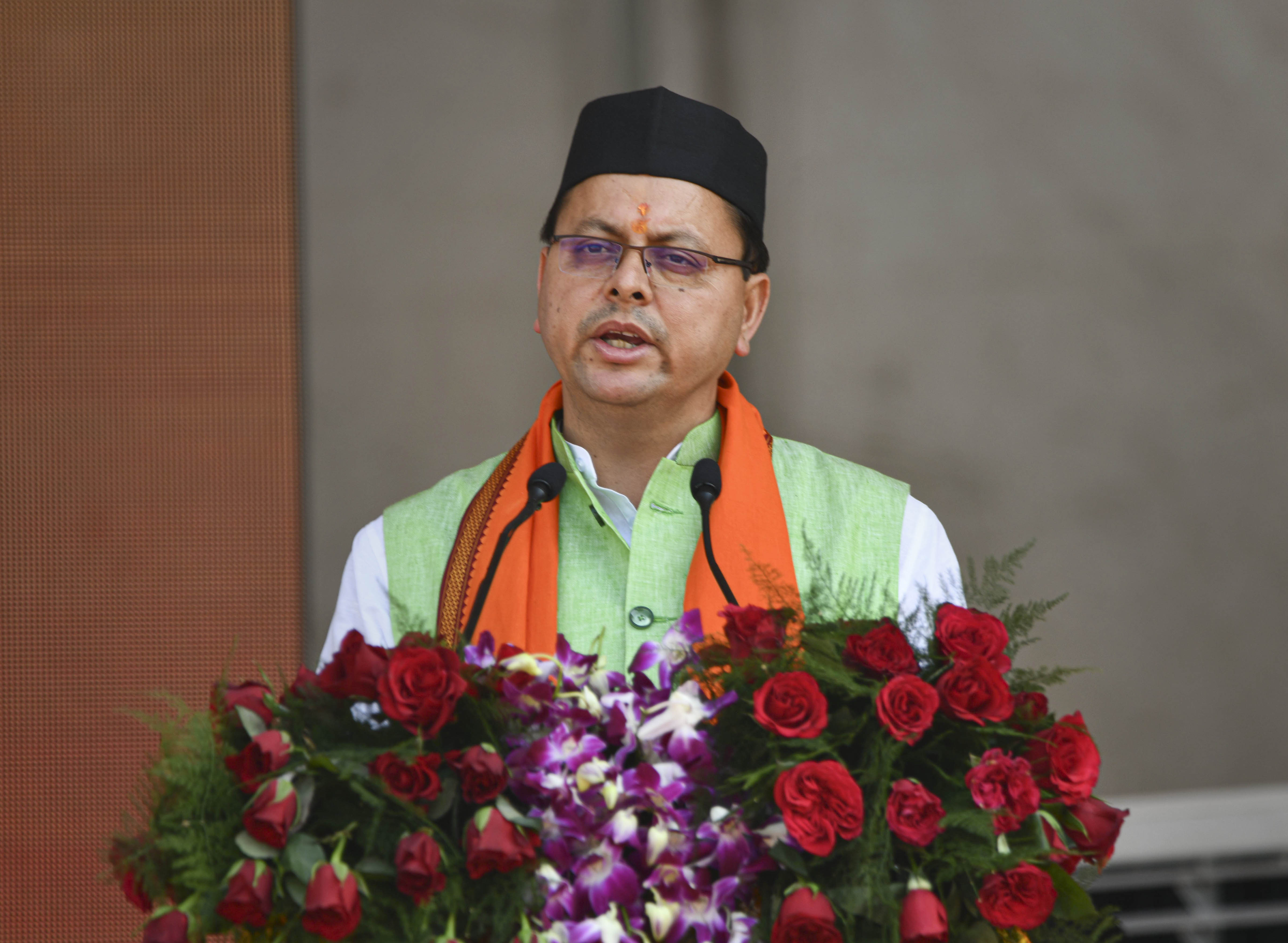 Uttarakhand chief minister Pushkar Singh Dhami (PTI) Uttarakhand chief minister Pushkar Singh Dhami (PTI)