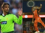 Shoaib Akhtar and Umran Malik