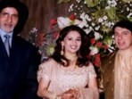 Madhuri Dixit's husband Shriram Nene could only recognise Amitabh Bachchan at their wedding reception.