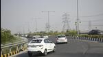 A view of the Hindon elevated road in Ghaziabad on Saturday. (Sakib Ali/ HT) A view of the Hindon elevated road in Ghaziabad on Saturday. (Sakib Ali/ HT)