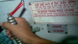 The chain is provided in all the trains and is means of communication between the passengers and the railway in charge in case of an emergency. Passengers can pull the chain to stop the train on just and sufficient grounds. (Pic for representation)