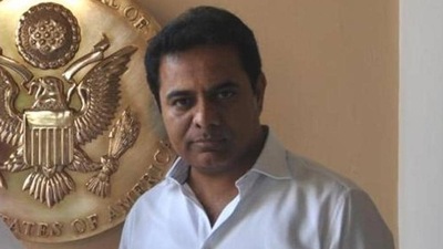 Telangana Rashtra Samithi working president and IT minister KT Rama Rao. (HT FILE PHOTO) Telangana Rashtra Samithi working president and IT minister KT Rama Rao. (HT FILE PHOTO)