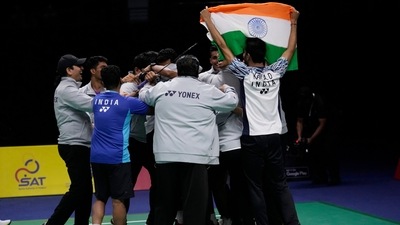 Thomas Cup final live streaming, India vs Indonesia: When and where to watch the tie. (AP) Thomas Cup final live streaming, India vs Indonesia: When and where to watch the tie. (AP)