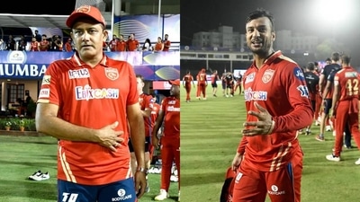 Anil Kumble; Mayank Agarwal Anil Kumble; Mayank Agarwal