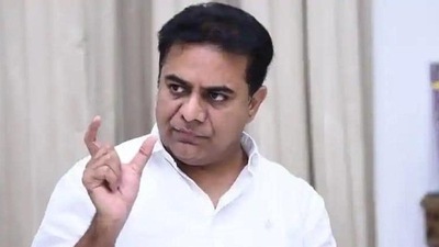 Telangana minister KT Rama Rao, or KTR (File Photo/HT) Telangana minister KT Rama Rao, or KTR (File Photo/HT) 