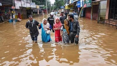 The India Meteorological Department (IMD) issued a red alert for Ernakulam and Idukki districts of Kerala for Saturday indicating extremely heavy rainfall and an orange alert for southern districts till May 16. (PTI)