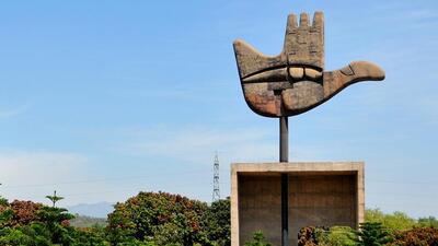 French ambassador to India Emmanuel Lenain assured support for Chandigarh’s heritage projects. (HT File)