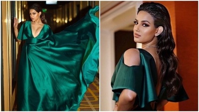 Meanwhile, Harnaaz visited the Philippines last month to judge the Miss Universe Philippines 2022 pageant. The 22-year-old beauty queen became the Miss Universe 2021 in December last year. Andrea Meza of Mexico crowned Harnaaz as her successor. (Instagram/@harnaazsandhu_03) Meanwhile, Harnaaz visited the Philippines last month to judge the Miss Universe Philippines 2022 pageant. The 22-year-old beauty queen became the Miss Universe 2021 in December last year. Andrea Meza of Mexico crowned Harnaaz as her successor. (Instagram/@harnaazsandhu_03)