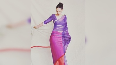 Kalki Koechlin ditches gowns and dresses for this gorgeous timeless handwoven silk saree. (Instagram/@kalkikanmani) Kalki Koechlin ditches gowns and dresses for this gorgeous timeless handwoven silk saree. (Instagram/@kalkikanmani)