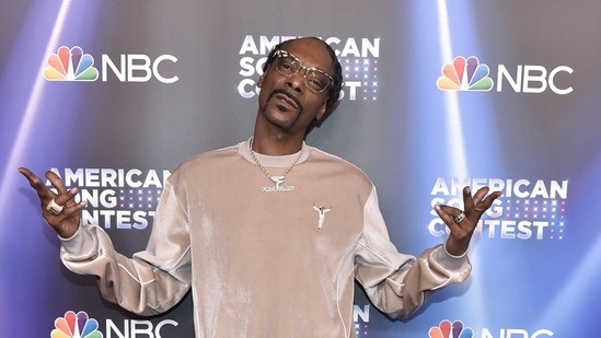 Snoop Dogg attends NBC's "American Song Contest" Semi-Finals at Universal Studios Hollywood on April 25, 2022 in Universal City, California. Rodin Eckenroth/Getty Images/AFP(AFP)