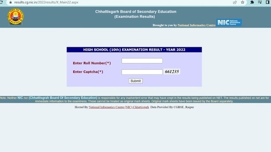 CGBSE 10th, 12th Result 2022 declared: 74.23% passed class 10 & 79.3% class 12 CGBSE 10th, 12th Result 2022 declared: 74.23% passed class 10 & 79.3% class 12