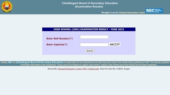 Chhattisgarh Board 10th, 12th Result 2022:&nbsp;Where to check CGBSE result