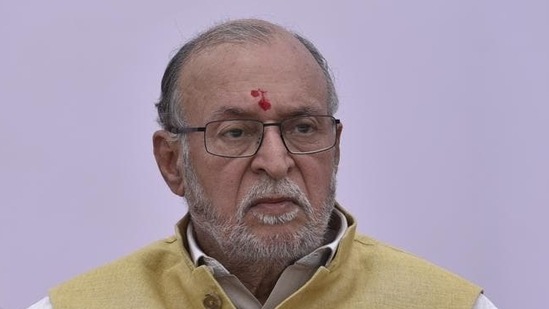 Anil Baijal, lieutenant governor of Delhi, took to Twitter on Saturday, May 14, 2022, to say that he is “deeply pained” by the tragic fire incident in Mundka wherein “many precious lives were lost”.(Sanchit Khanna/HT PHOTO)