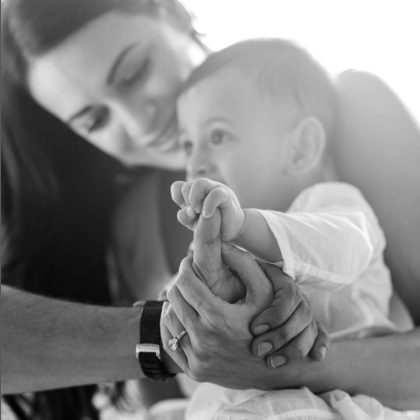 Dia Mirza shared a new picture on her son Avyaan's birthday.