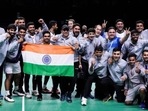 India vs Indonesia Highlights Thomas Cup 2022(Twitter) India vs Indonesia Highlights Thomas Cup 2022(Twitter)