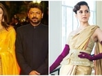 Cannes 2022: Aishwarya Rai Bachchan to Kangana Ranaut, when Bollywood stars wore sarees to the film festival red carpet(Pinterest, Instagram/@kanganaranaut)