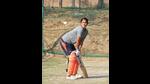 Cricketer Parushi Prabhakar, 16, during a practice session at Punjab University in Chandigarh on Saturday. Both her parents are professors at PU. (Ravi Kumar/HT) Cricketer Parushi Prabhakar, 16, during a practice session at Punjab University in Chandigarh on Saturday. Both her parents are professors at PU. (Ravi Kumar/HT)