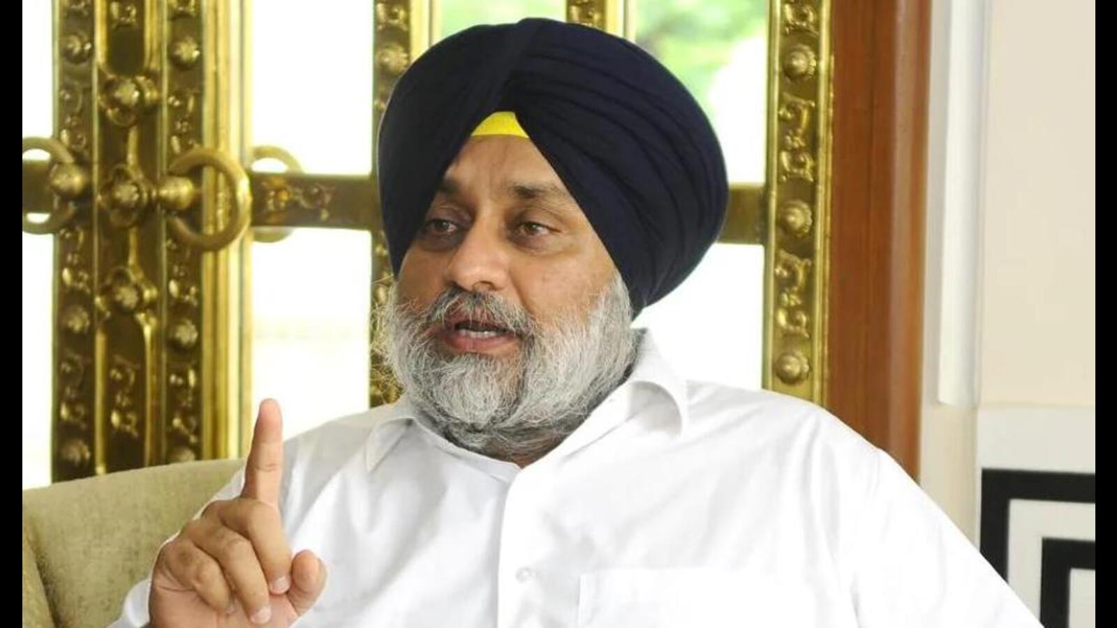 Sukhbir slams ban on wheat export - Hindustan Times