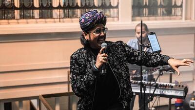 Folk artiste Mame Khan will be walking the red carpet on the opening day of the Cannes film festival Folk artiste Mame Khan will be walking the red carpet on the opening day of the Cannes film festival