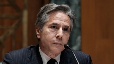 US secretary of state Antony Blinken said India and Russia became partners out of necessity.&nbsp; (REUTERS)