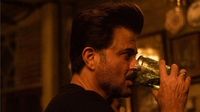 Anil Kapoor at Thar success party. Anil Kapoor at Thar success party.