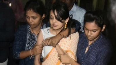 Marathi actor Ketaki Chitale is known for her controversial statements. (Photo: Praful Gangurde)