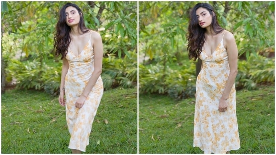 Athiya Shetty has a very interesting Instagram handle with a variation of pictures that ranges from everyday activities to ramp walking in stylish fits. The actor recently donned a simple yet elegant yellow slip dress that should be every girl's pick this summer.(Instagram/@elevate_promotions)