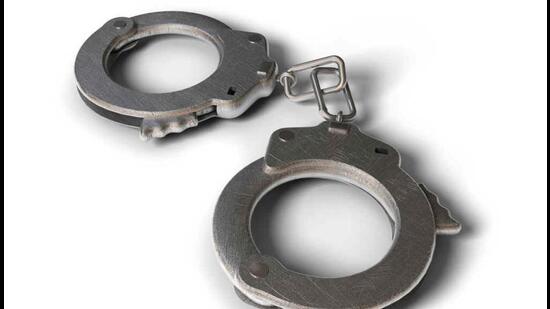 When the accused Sambhav Acharya was searched, the Mahim police found at least 50 non-usable ATM debit cards in his possession of different banks (HT File) When the accused Sambhav Acharya was searched, the Mahim police found at least 50 non-usable ATM debit cards in his possession of different banks (HT File)
