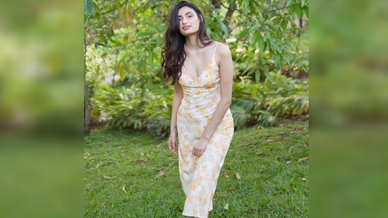 The dress is worth <span class='webrupee'>₹</span>5,590, as per the official website of the label.(Instagram/@elevate_promotions)