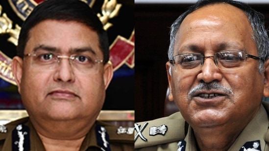 Delhi Police chief Rakesh Asthana and Punjab Police DGP VK Bhawra