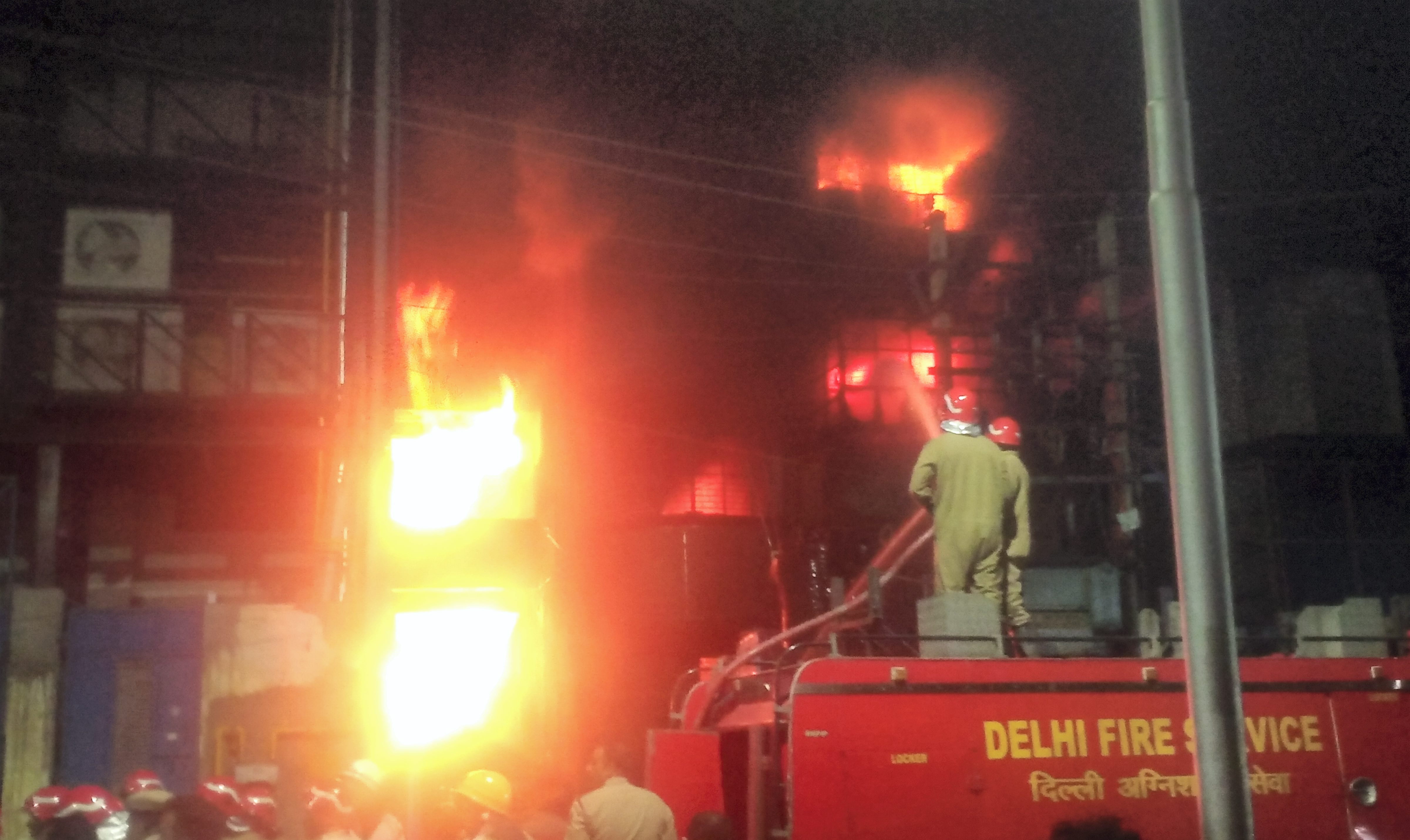 Notably, 22 fire tenders rushed to the spot initially at night after the fire broke out and the officials found that no person was trapped inside the factory. (PTI)