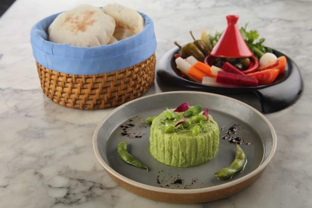 Edamame hummus (Photo: Bayroute)