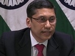 External affairs minisry spokesperson Arindam Bagchi. External affairs minisry spokesperson Arindam Bagchi.