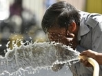 Mungeshpur and Najafgarh (in south-east Delhi) recorded readings above 49°C on Sunday. (Raj K Raj/HT PHOTO) Mungeshpur and Najafgarh (in south-east Delhi) recorded readings above 49°C on Sunday. (Raj K Raj/HT PHOTO)
