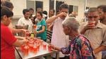 As the city reels under heatwave, volunteers at Earth Saviours Foundation are ensuring residents in their shelters stay hydrated. As the city reels under heatwave, volunteers at Earth Saviours Foundation are ensuring residents in their shelters stay hydrated.