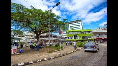 A view of Suva, the capital of Fiji. (Shutterstock) A view of Suva, the capital of Fiji. (Shutterstock)