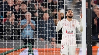 Sevilla's Youssef En-Nesyri (AP) Sevilla's Youssef En-Nesyri (AP)