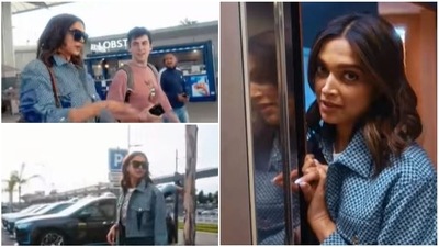 Deepika Padukone shared a video from Cannes.
